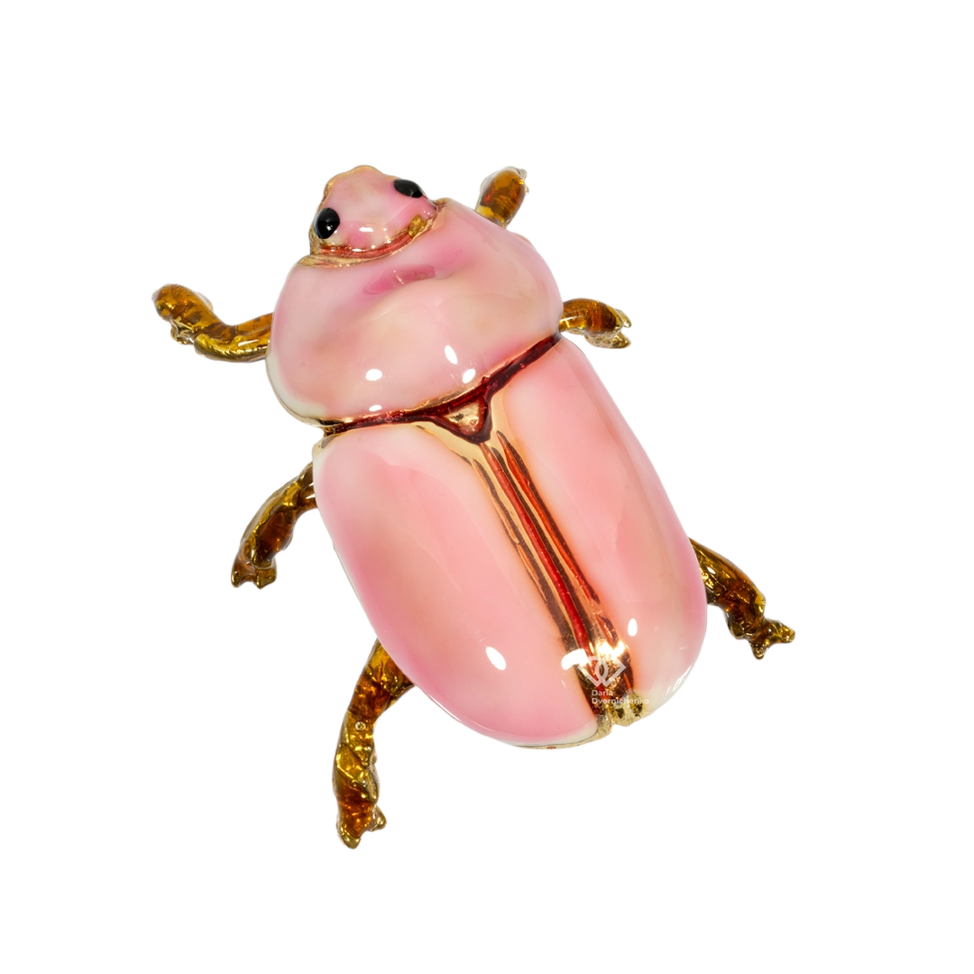 Брошь Скарабей
